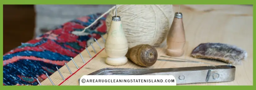 Professional Rug Repair Process